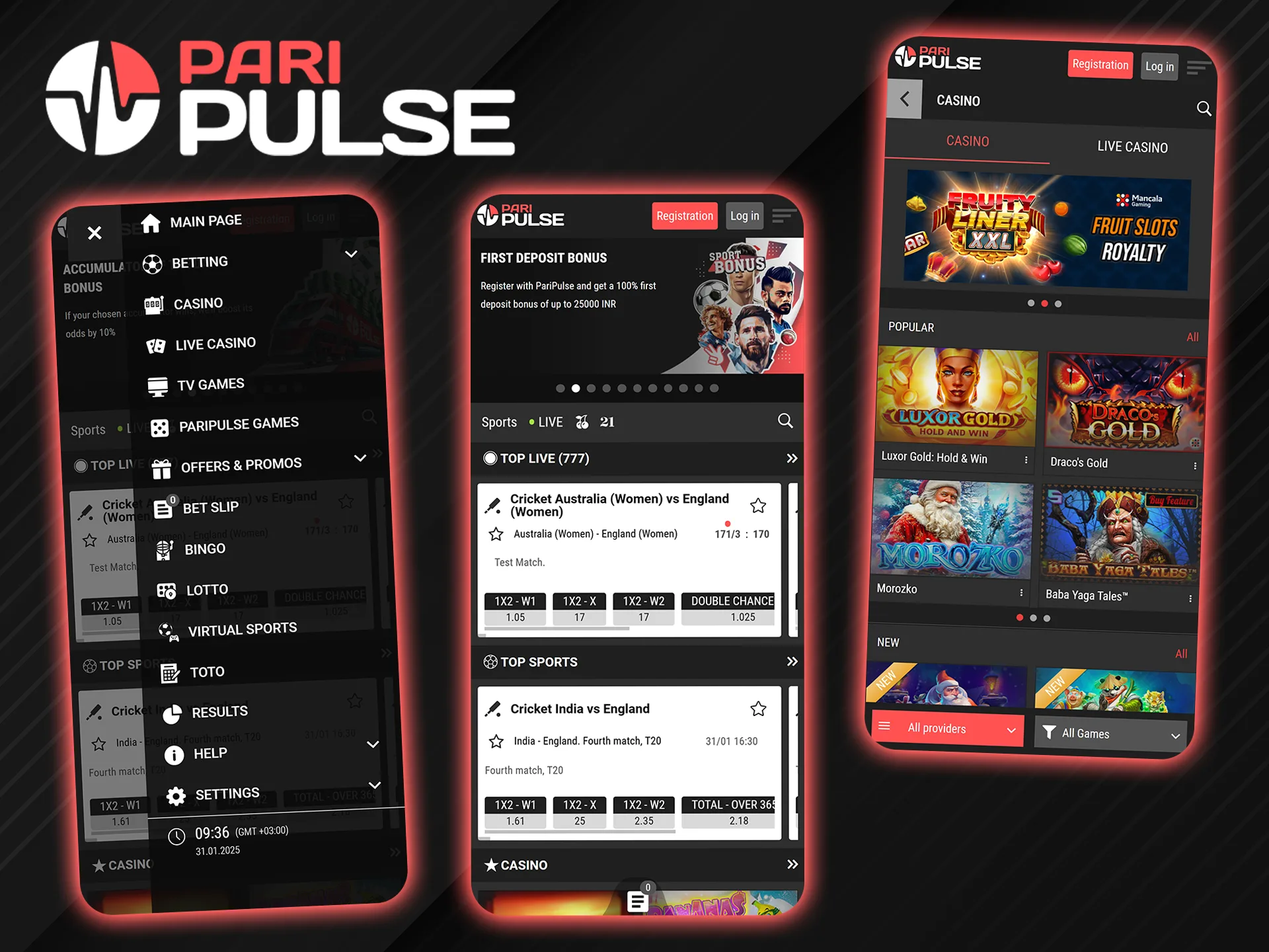 The PariPulse mobile app is easy to use.