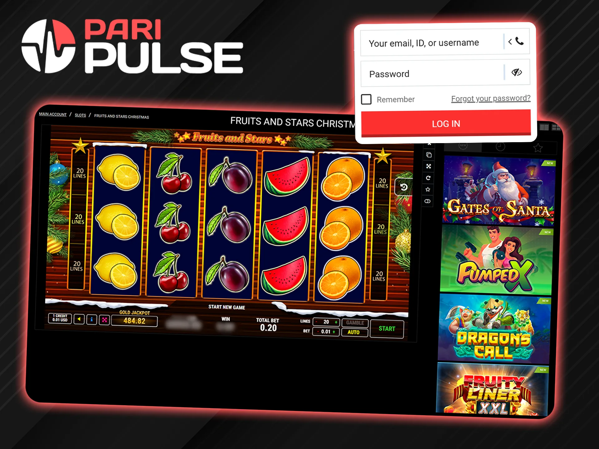 Join PariPulse and dive into a world of fun and big money.