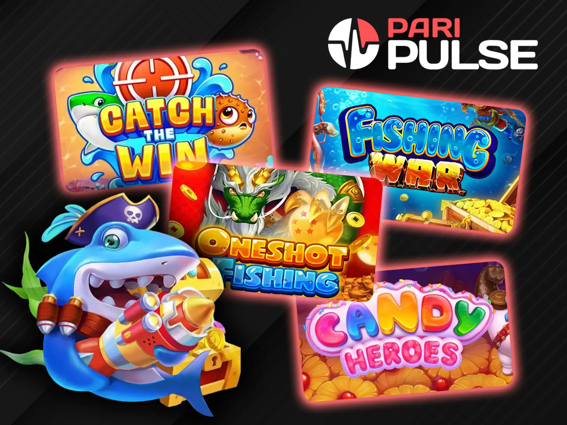 Play Fishing and Hunting slots at PariPulse.